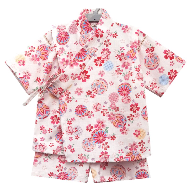 Kimono Yukata Cotton - 2024 Children's Cotton Yukata Sleepwear Japanese