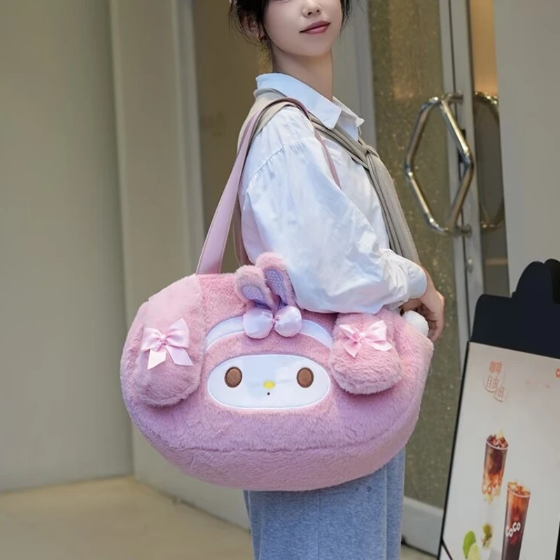 Japanese Lifestyle Goods - Cute My Melody Plush Handbag Kawaii