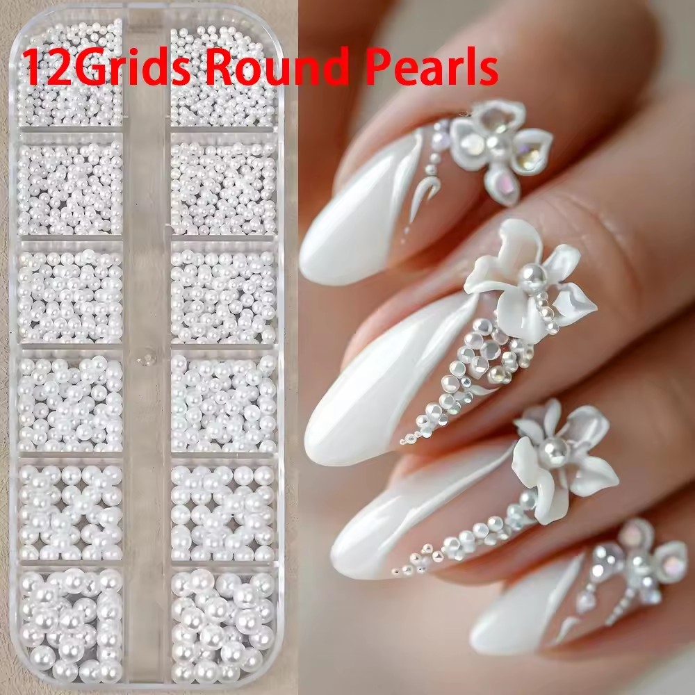 Japanese Lifestyle Goods - 12 Grids 3D Pearl Japanese Style