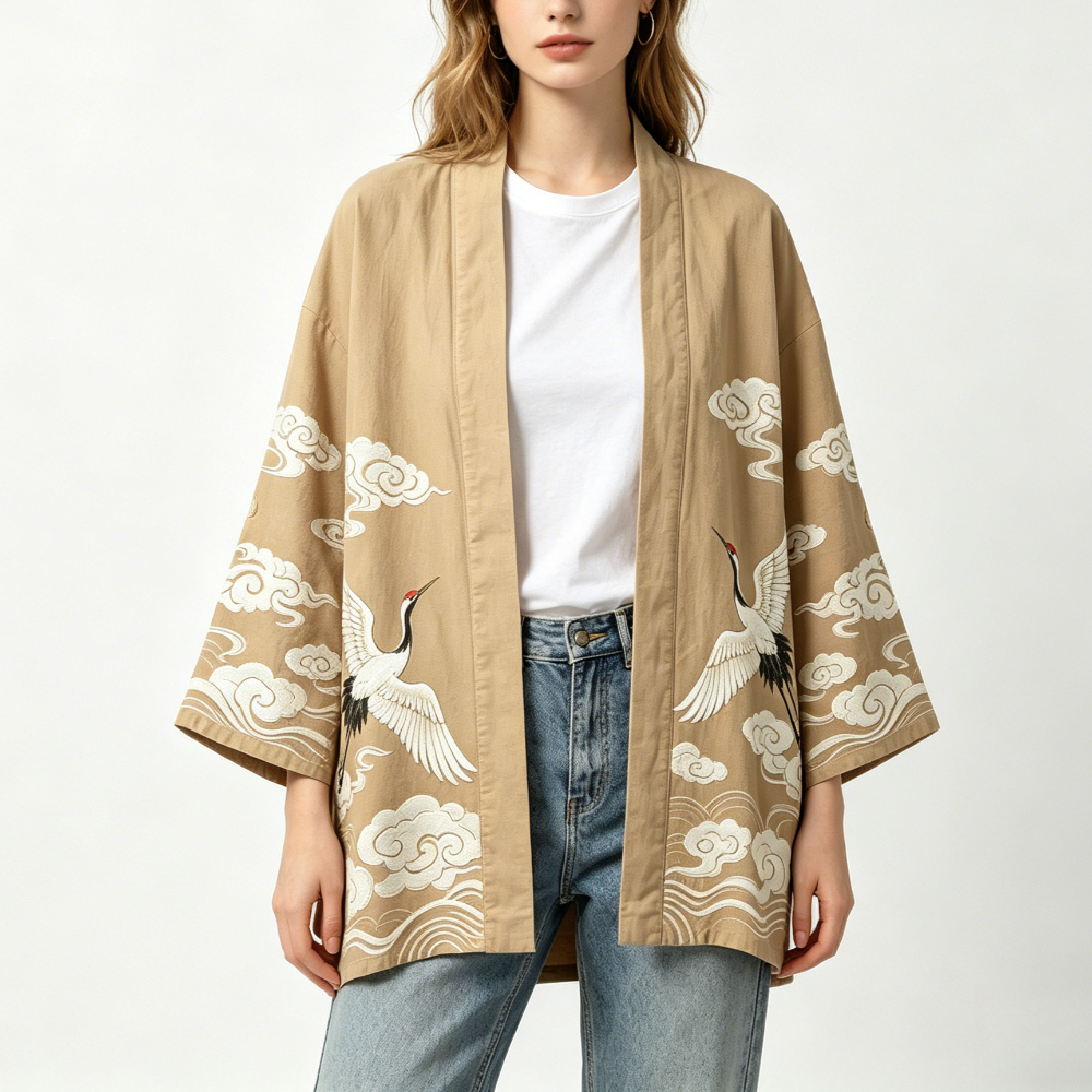 Kimono Yukata Cotton - Cotton Japanese Kimono Robe for Women