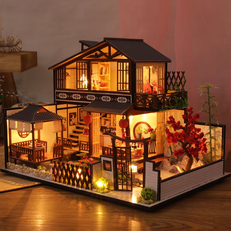 Japan Lifestyle - DIY Wooden Miniature Model Kit Japanese