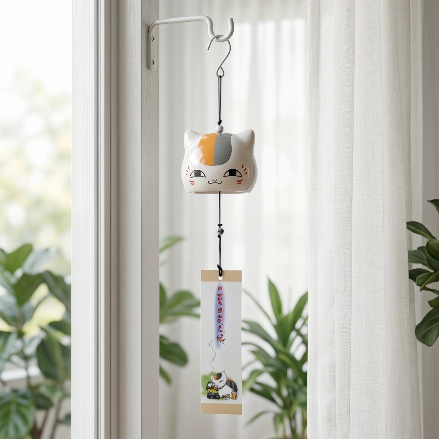 3 inch Madara Cat Wind Chime G - Japanese Lifestyle Goods のレビューと価格