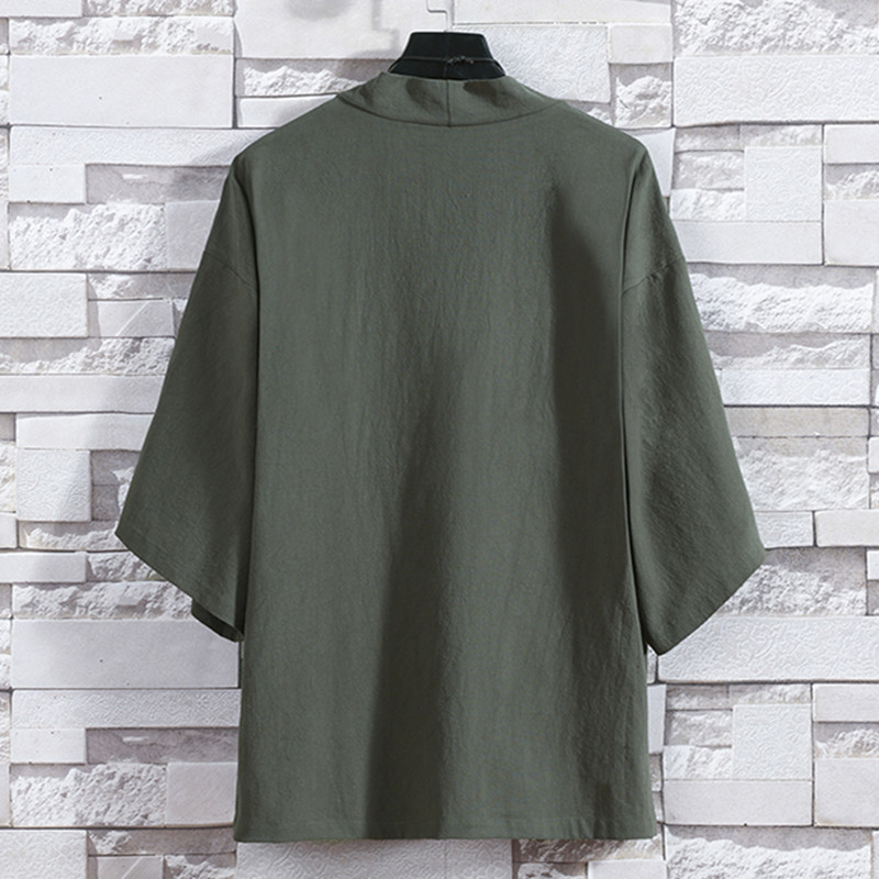 Men's Kimono Cardigan Japanese - Kimono Yukata Cotton のレビューと価格
