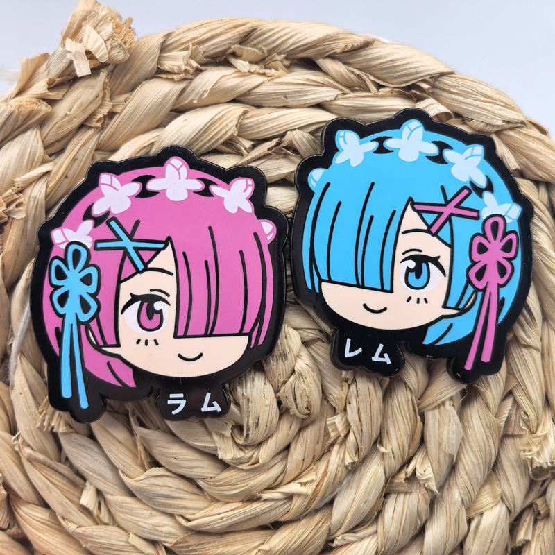 Ram Rem Metal Badges Anime Re: - Japan Lifestyle のレビューと価格