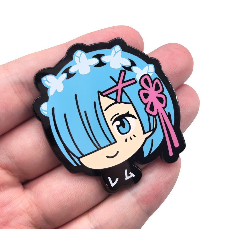 Ram Rem Metal Badges Anime Re: - Japan Lifestyle のレビューと価格