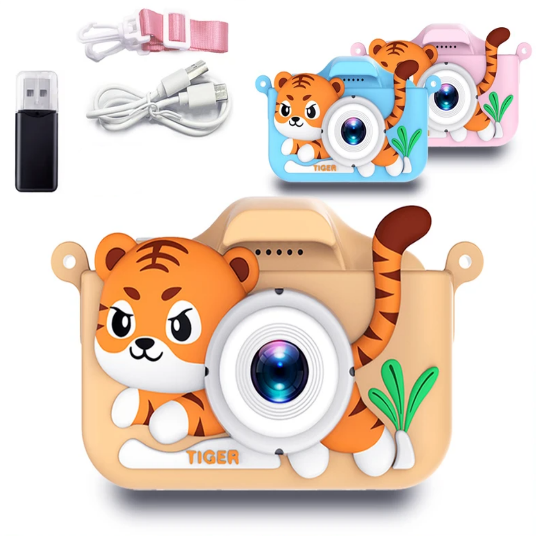 Kids Mini Camera Cartoon Tiger - Japanese Lifestyle News のレビューと価格