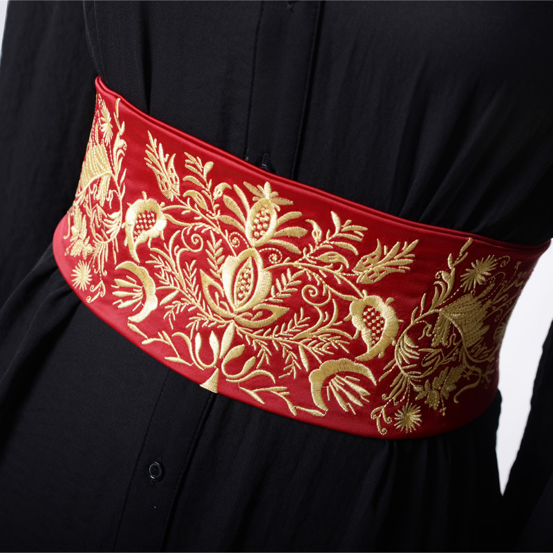 Vintage Embroidery Fabric Wide - Kimono Yukata Cotton のレビューと価格
