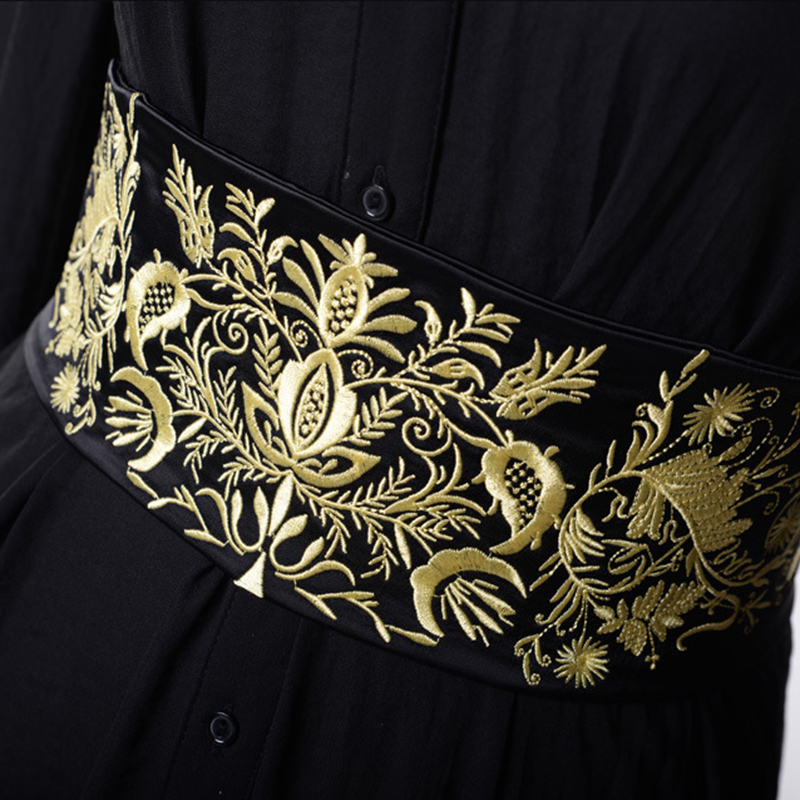 Vintage Embroidery Fabric Wide - Kimono Yukata Cotton のレビューと価格