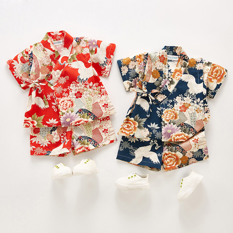 Summer Children Yukata Clothin - Kimono Yukata Cotton のレビューと価格