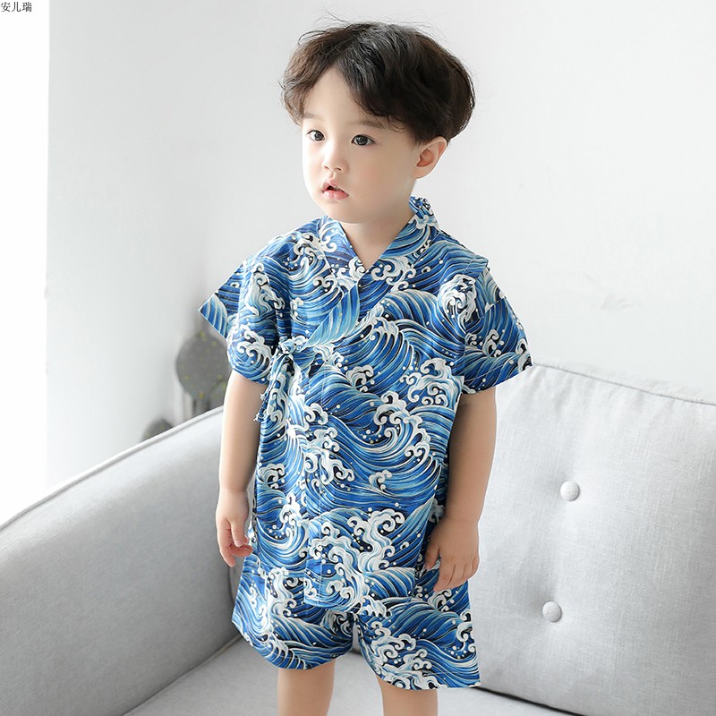 Summer Children Yukata Clothin - Kimono Yukata Cotton のレビューと価格