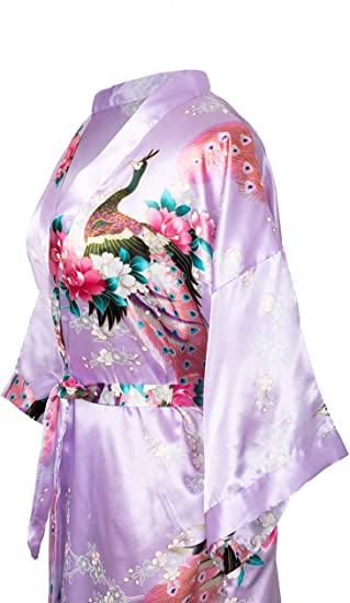 Sexy Female Mini Silk Robe Ray - Kimono Yukata Cotton のレビューと価格