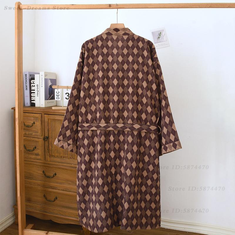Cotton Coupe Robe Sleepwear Ma - Kimono Yukata Cotton のレビューと価格