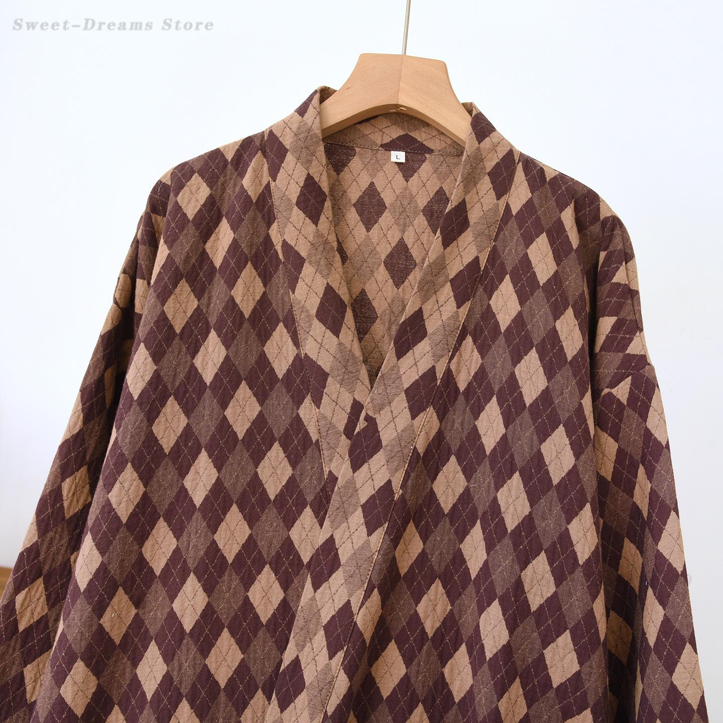 Cotton Coupe Robe Sleepwear Ma - Kimono Yukata Cotton のレビューと価格