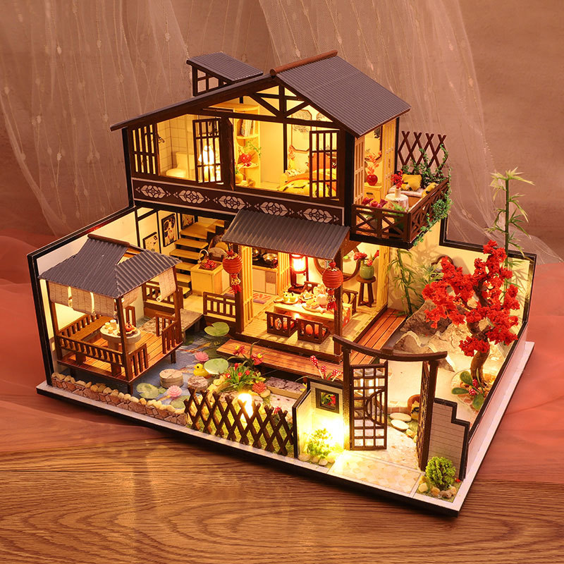 DIY Wooden Miniature Model Kit - Japan Lifestyle のレビューと価格