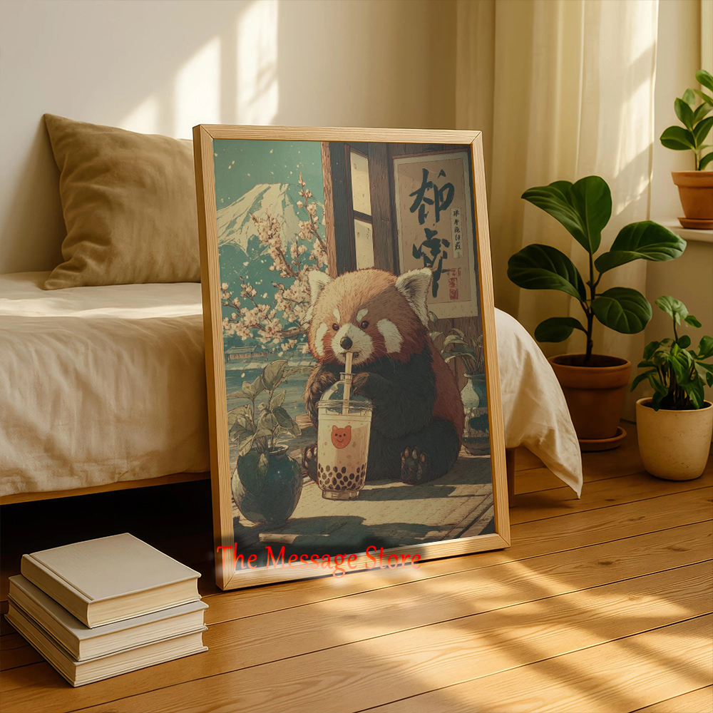 Red Panda Vintage Japanese Sty - Japanese Work Lifestyle のレビューと価格
