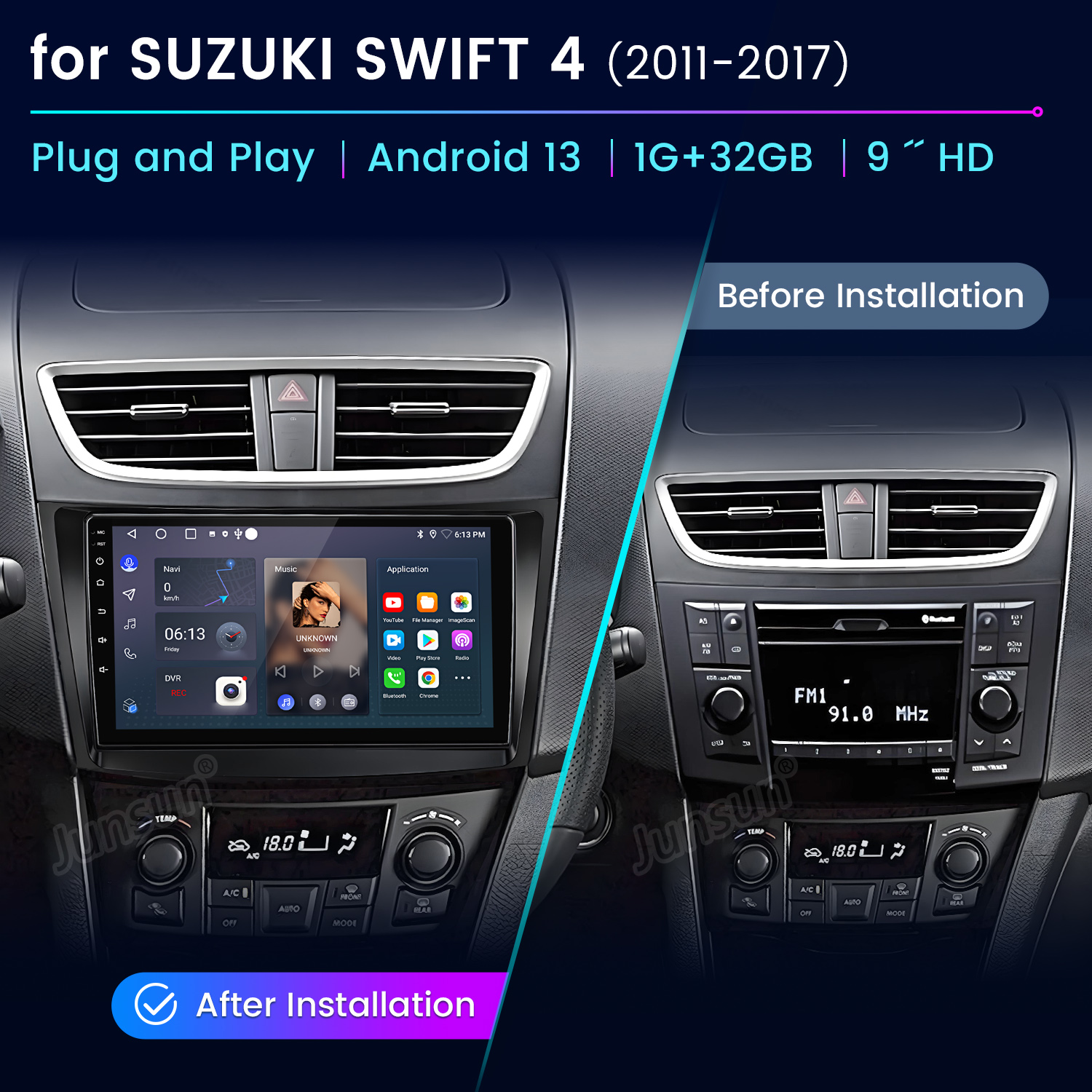 Junsun AI Voice Car Stereo Rad - Japanese Lifestyle In Hindi のレビューと価格