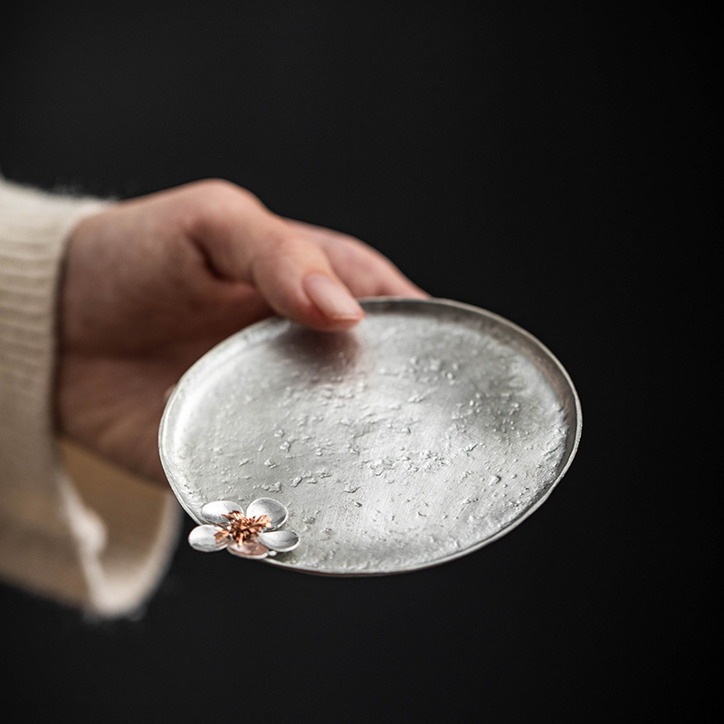 Plum Blossom Tin Cup Pad Tea C - Japan Lifestyle のレビューと価格