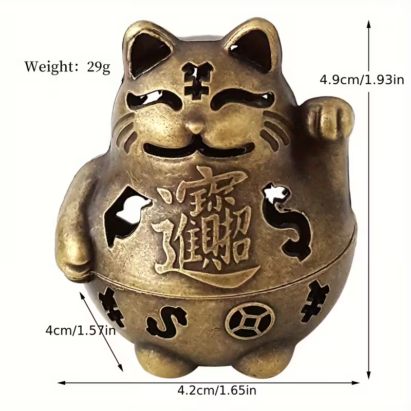Lucky Cat Incense Burner Elega - Japanese Lifestyle Goods のレビューと価格