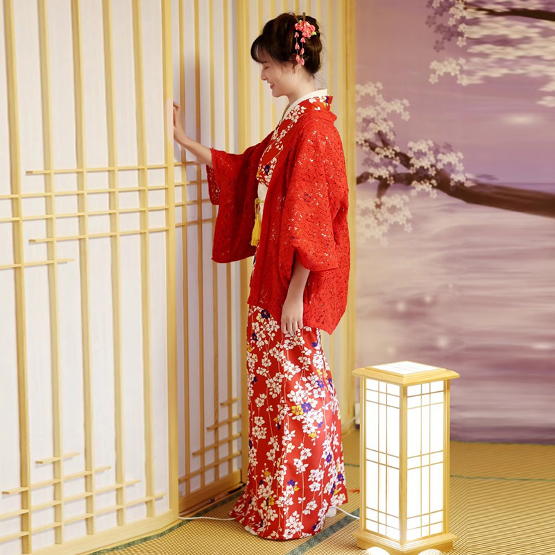 Japanese Style Haori Kimono Ca - Kimono Yukata Cotton のレビューと価格